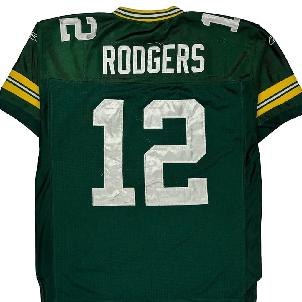 Green Bay Packers Reebok Nfl Jersey - XL Green Polyester - Image 6