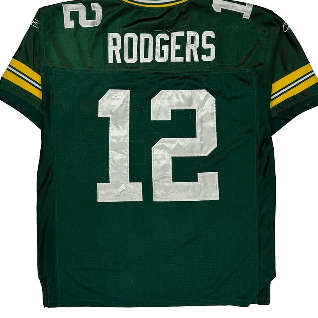 Green Bay Packers Reebok Nfl Jersey - XL Green Polyester - Image 7