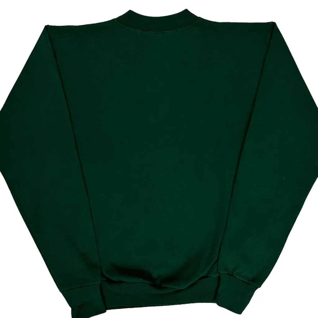 Green Bay Packers Riddell Football Sweatshirt - Medium Green Cotton - Image 6
