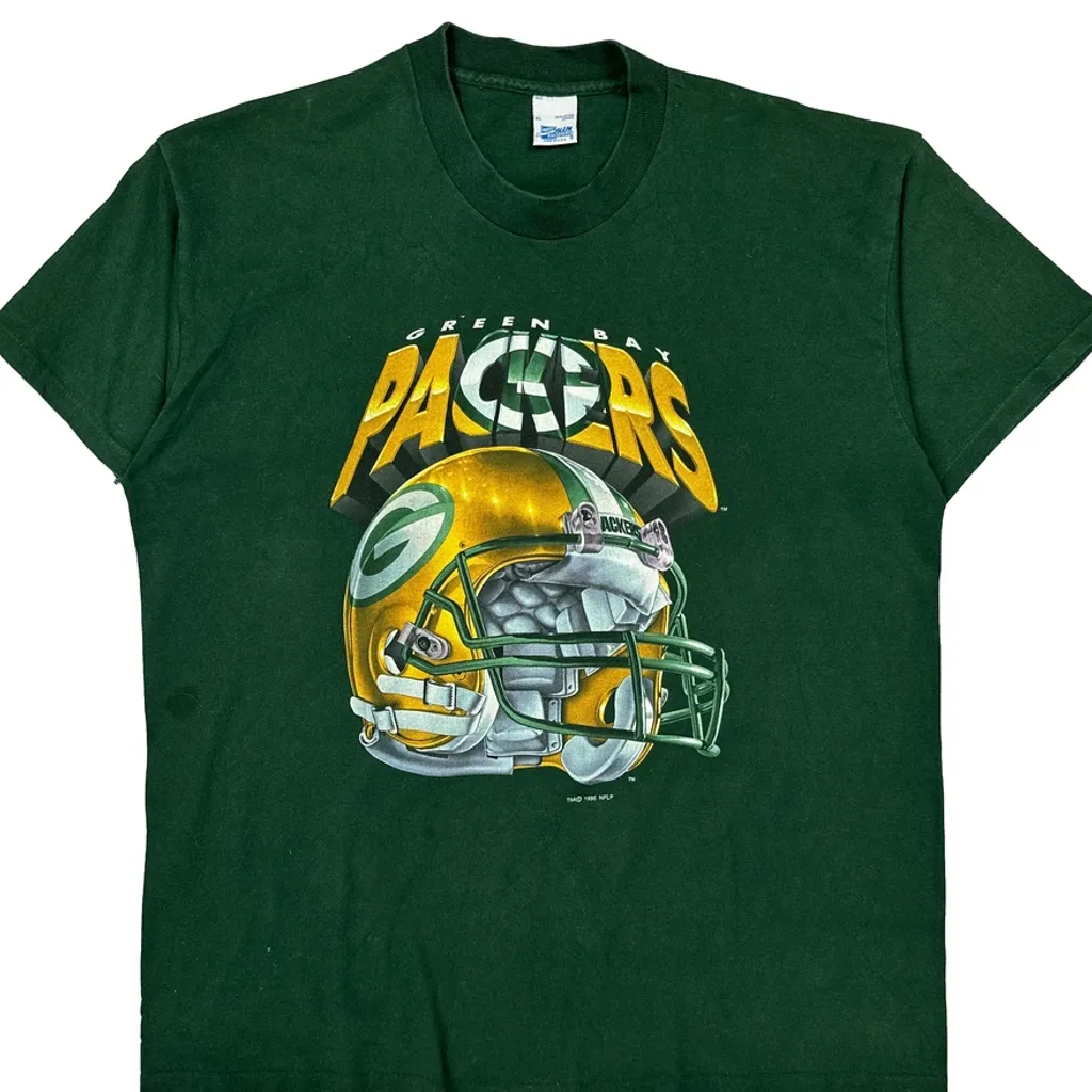 Green Bay Packers Salem Graphic T-Shirt - XL Green Cotton - Image 4