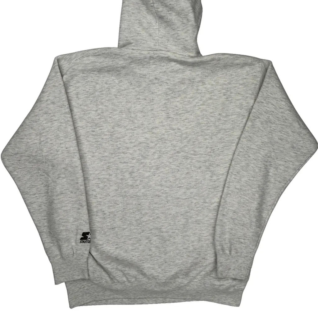 Green Bay Packers Starter Football Hoodie - XL Grey Cotton Blend - Image 7