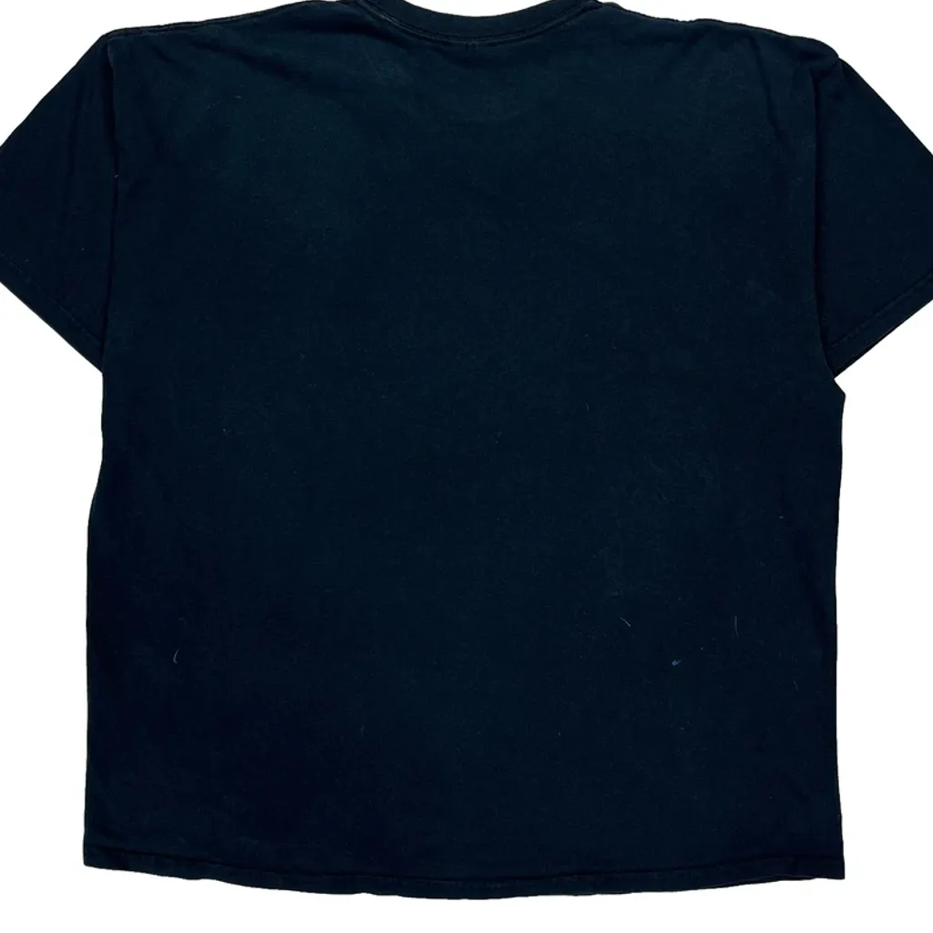 Grim Reaper With Wings Gildan Graphic T-Shirt - 2XL Black Cotton - Image 6