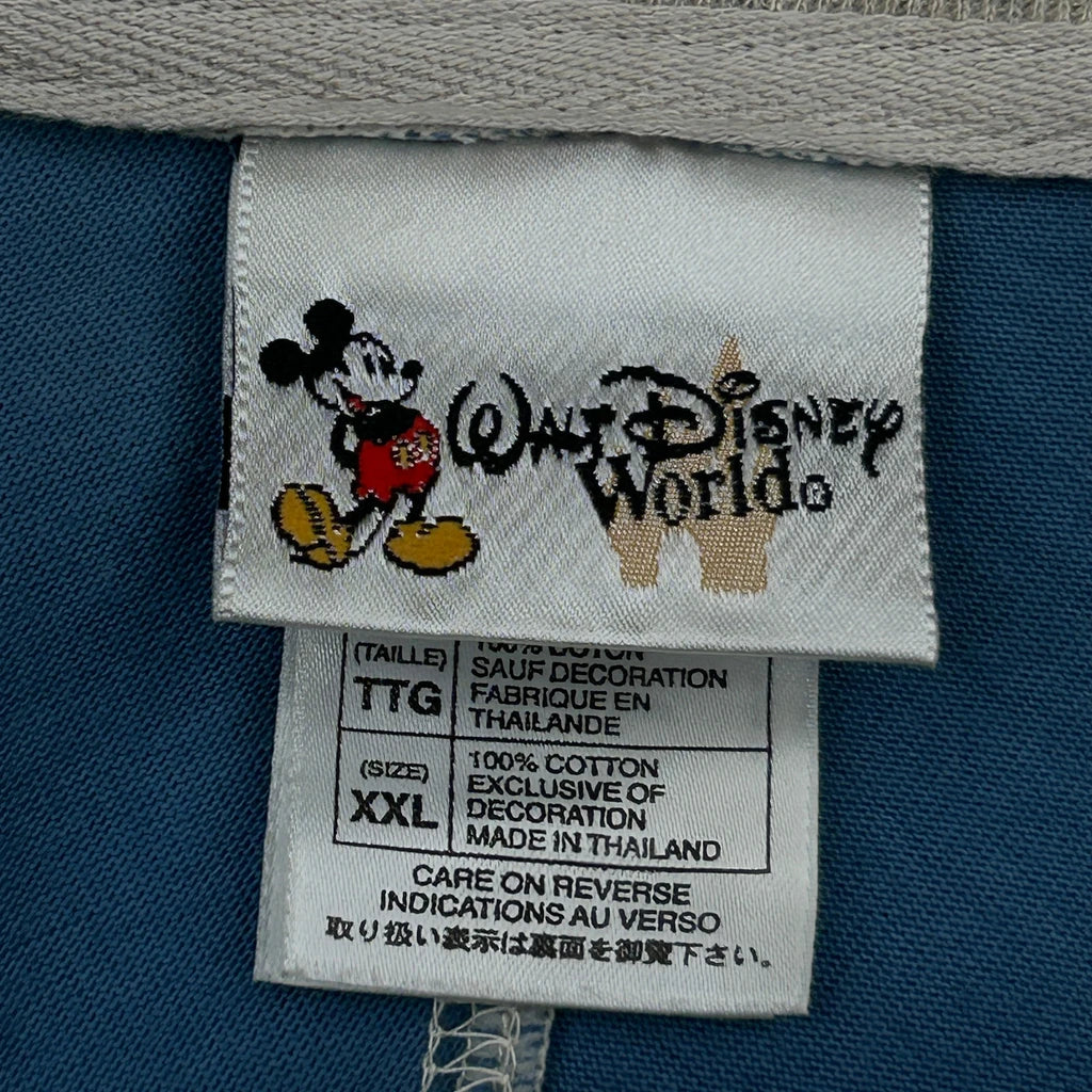 Grumpy Character Disney Graphic T-Shirt - 2XL Grey Cotton - Image 3