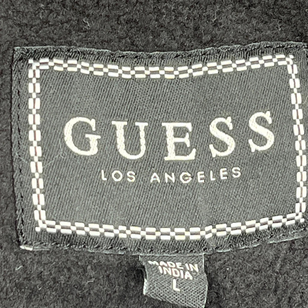 Guess 1/4 Zip - Large Black Polyester - Image 3