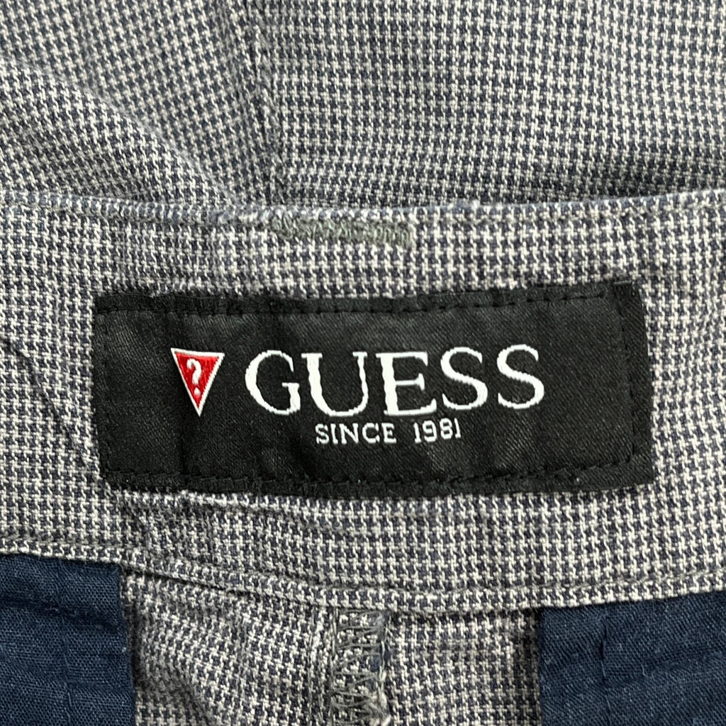 Guess Chino Shorts - 34W 10L Grey Cotton Blend - Image 6