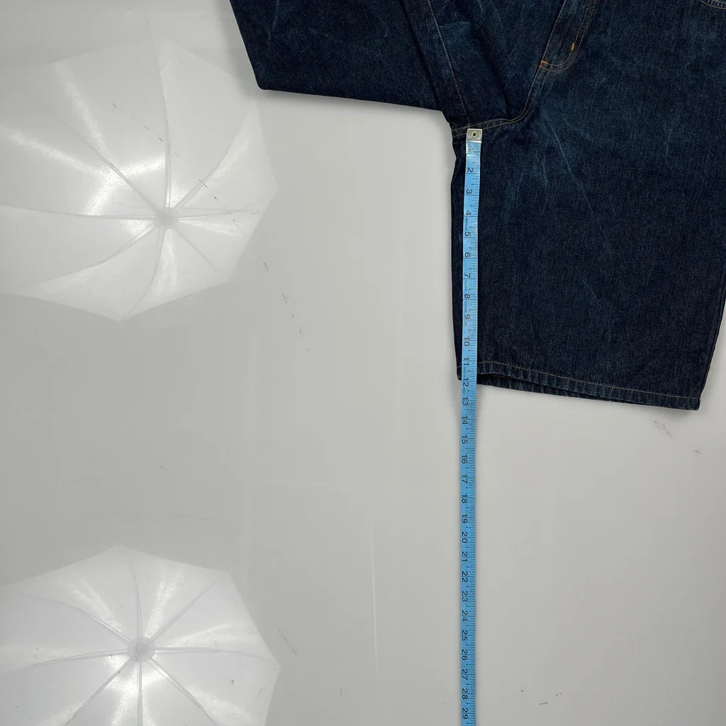 Guess Denim Shorts - 30W 10L Dark Wash Cotton - Image 5