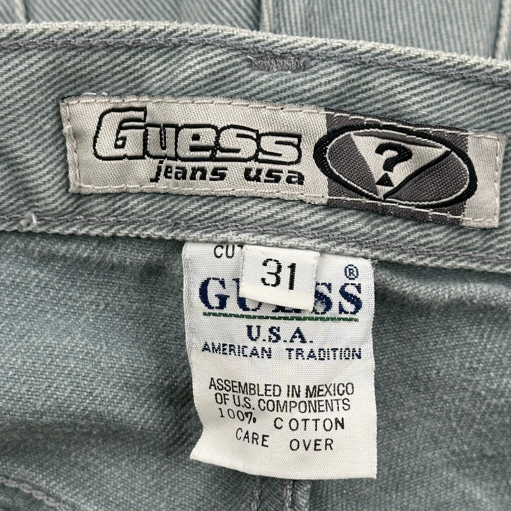 Guess Denim Shorts - 31W 9L Gray Cotton - Image 6