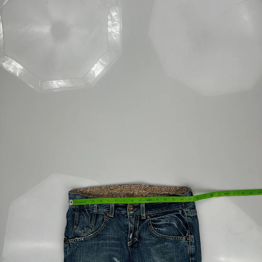 Guess Denim Shorts - 31W US 8 Blue Cotton - Image 3