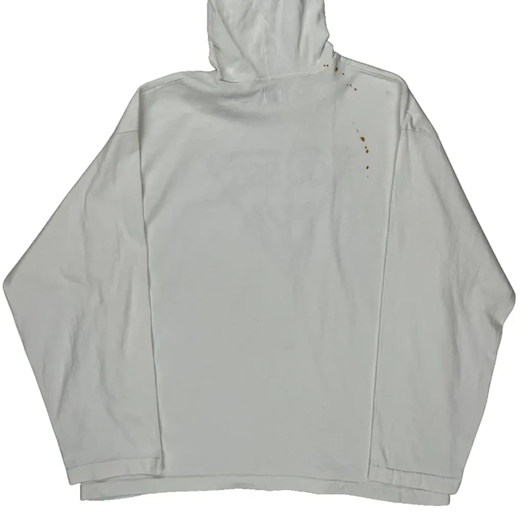 Guess Graphic Hoodie - Medium White Cotton - Image 7