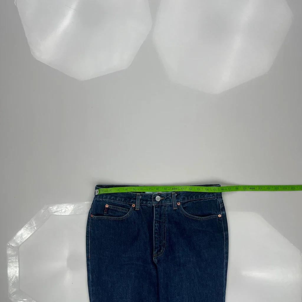 Guess Boot Cut Jeans - 31W 31L Blue Cotton - Image 3