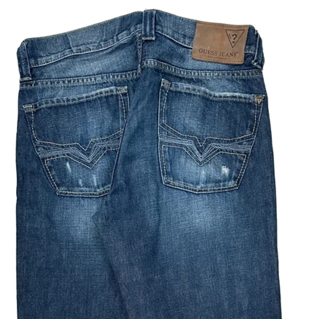 Guess Jeans - 32W 33L Blue Cotton - Image 7
