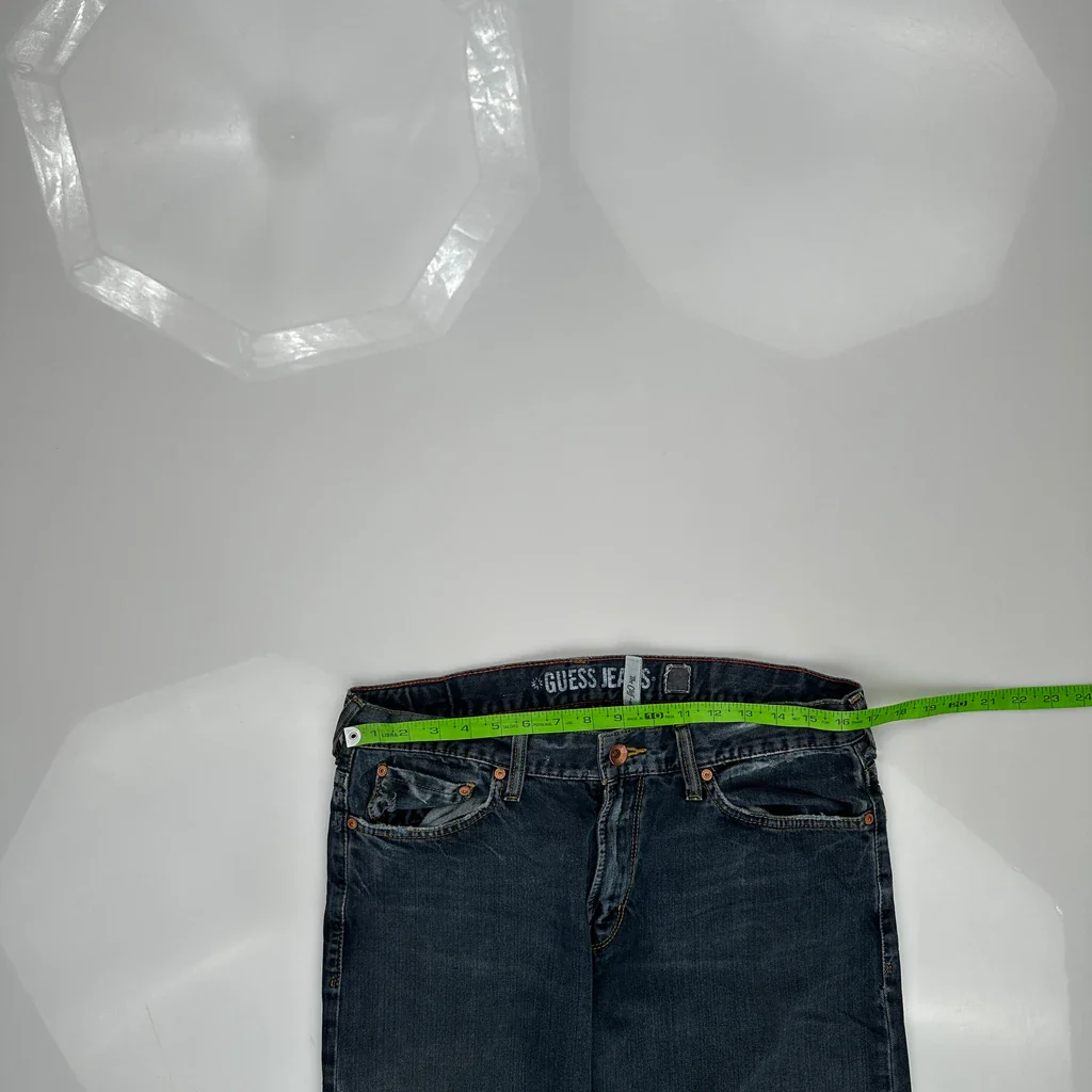 Guess Jeans - 33W 34L Blue Cotton - Image 3