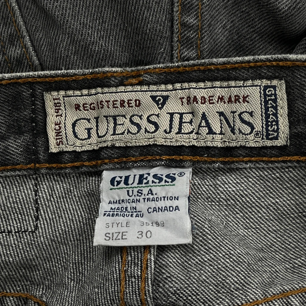 Guess Wide Leg Jeans - 28W 29L Grey Denim - Image 6