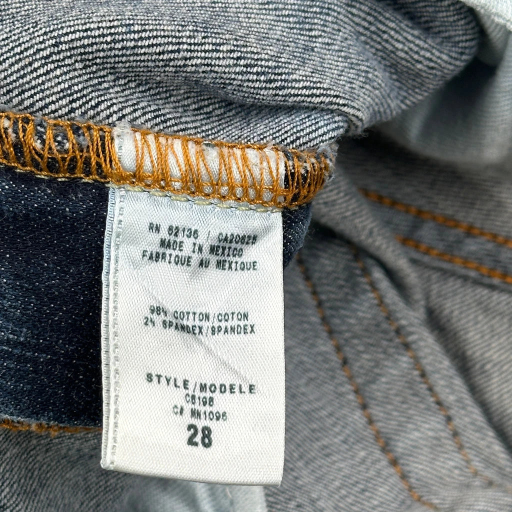 Guess Boot Cut Jeans - 30W US 4 Blue Cotton - Image 6