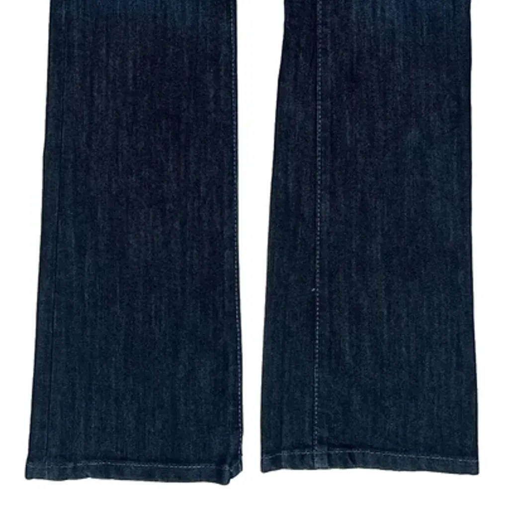 Guess Boot Cut Jeans - 30W US 4 Dark Wash Cotton Blend - Image 9