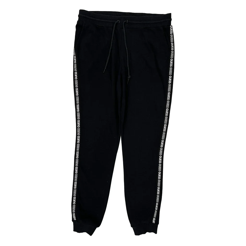 Guess Joggers - Medium Black Cotton - Image 2