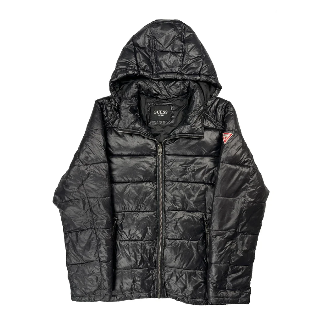 Guess Puffer - Large Black Polyester