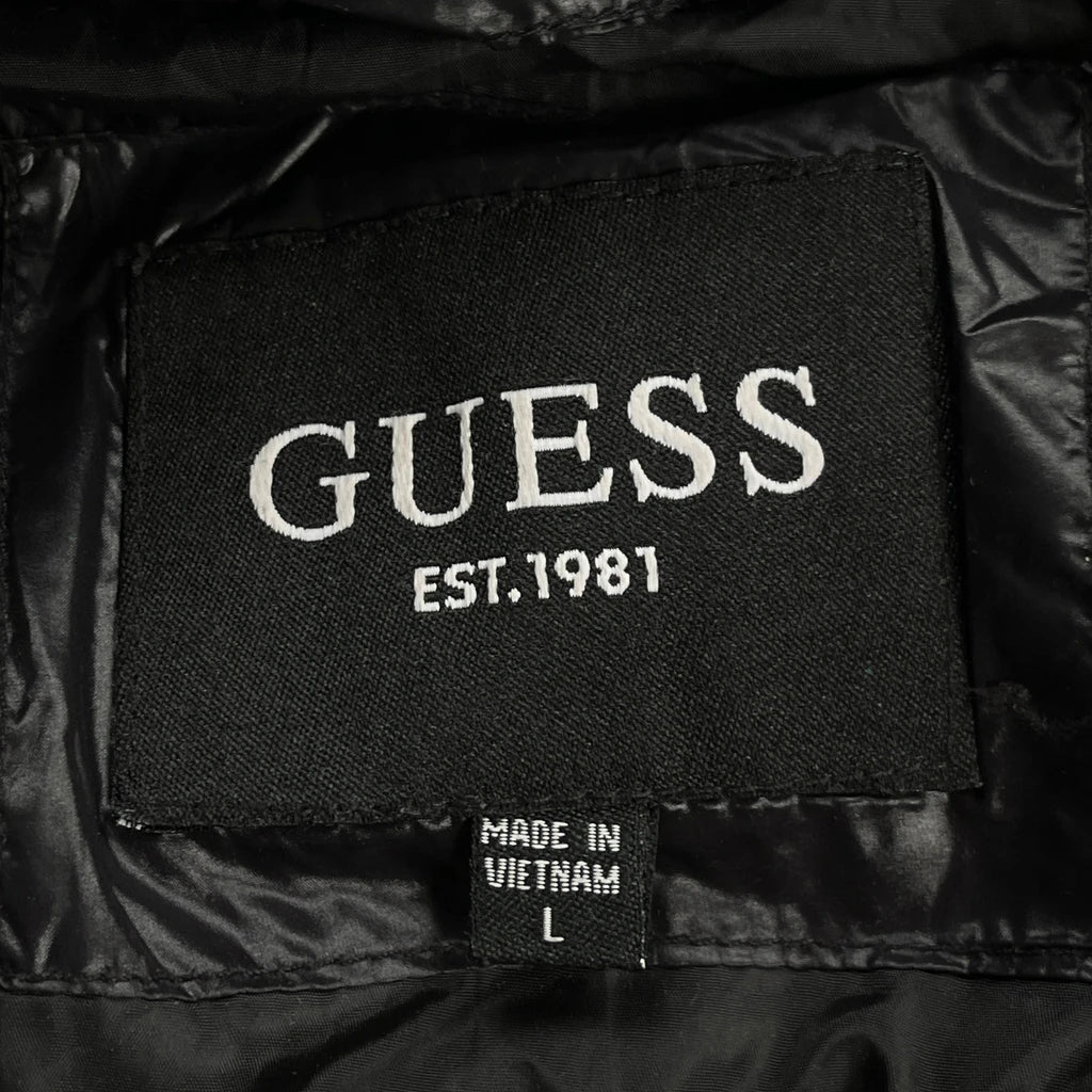 Guess Puffer - Large Black Polyester - Image 3