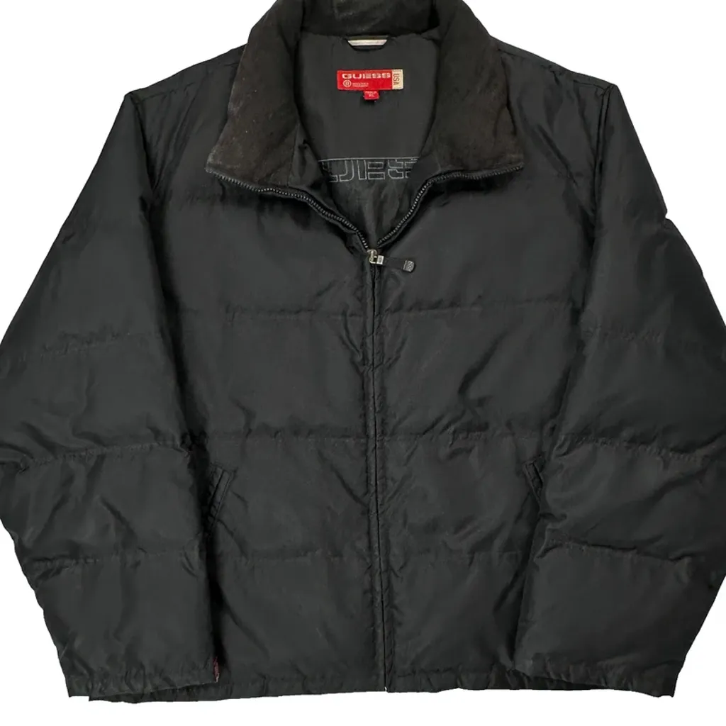 Guess Puffer - XL Black Polyester - Image 5
