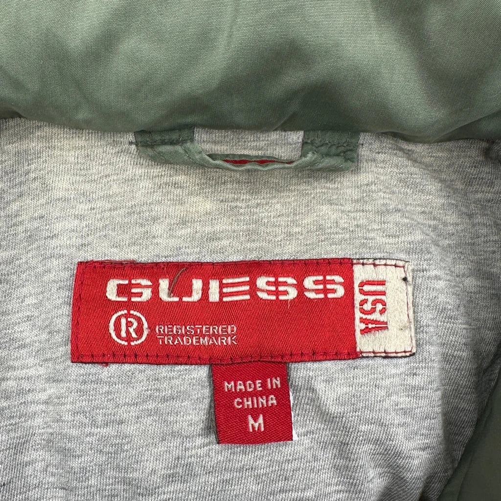 Guess Puffer - Medium Green Polyester - Image 3
