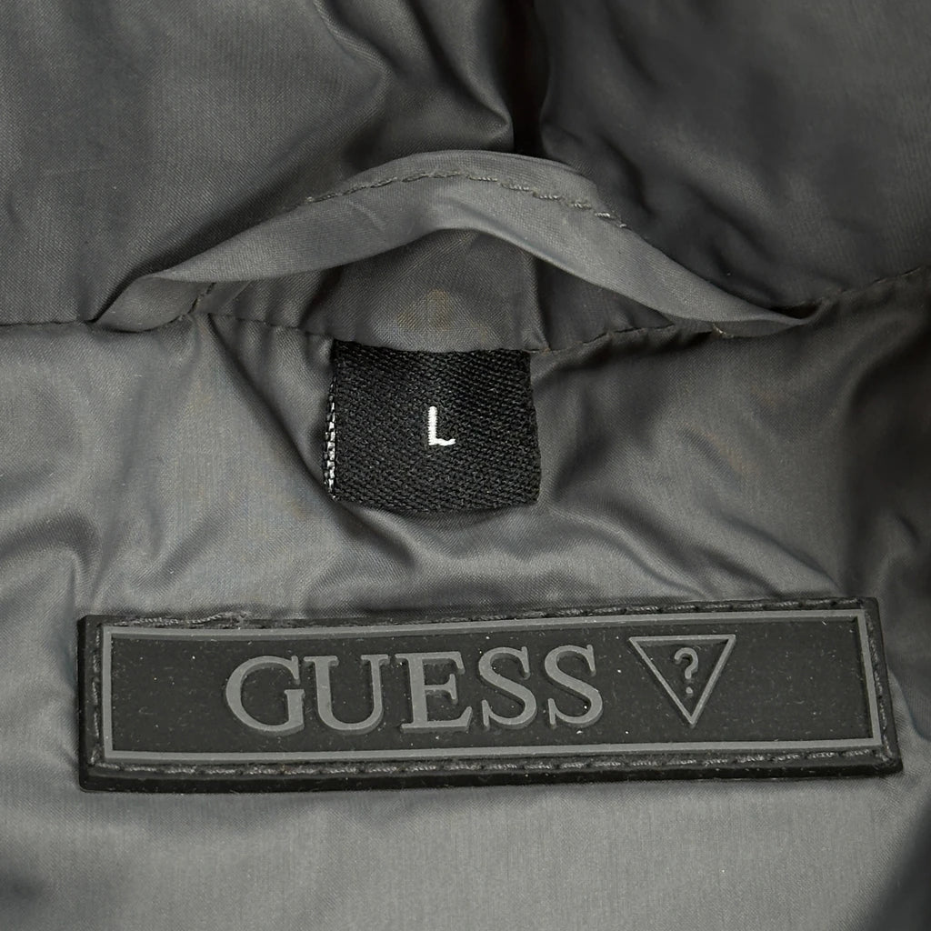 Guess Puffer - Large Orange Polyester - Image 3