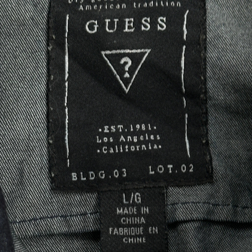 Guess Shirt - Large Black Cotton - Image 3