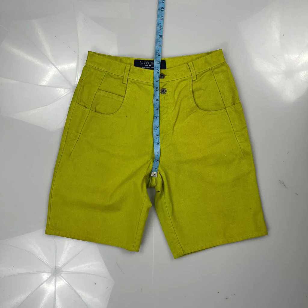 Guess Shorts - 30W 9L Green Cotton - Image 4