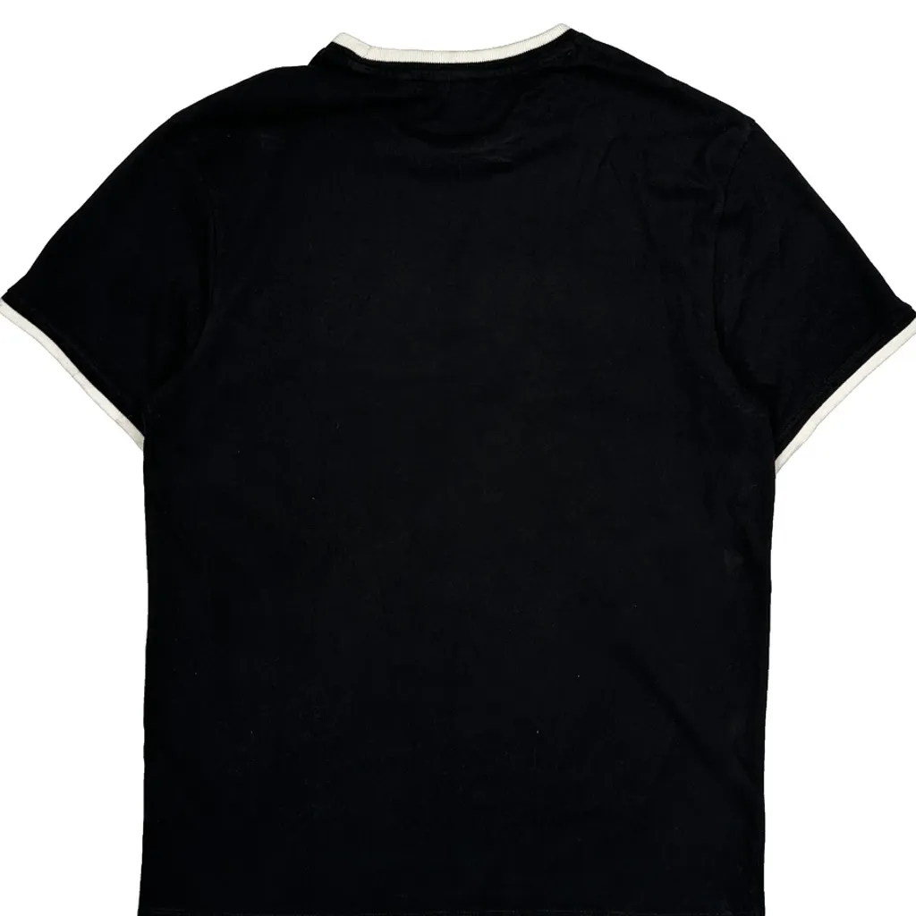 Guess Spellout T-Shirt - Medium Black Cotton - Image 7