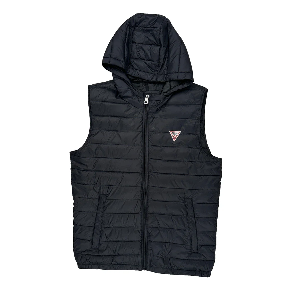 Guess Vest - Medium Black Polyester