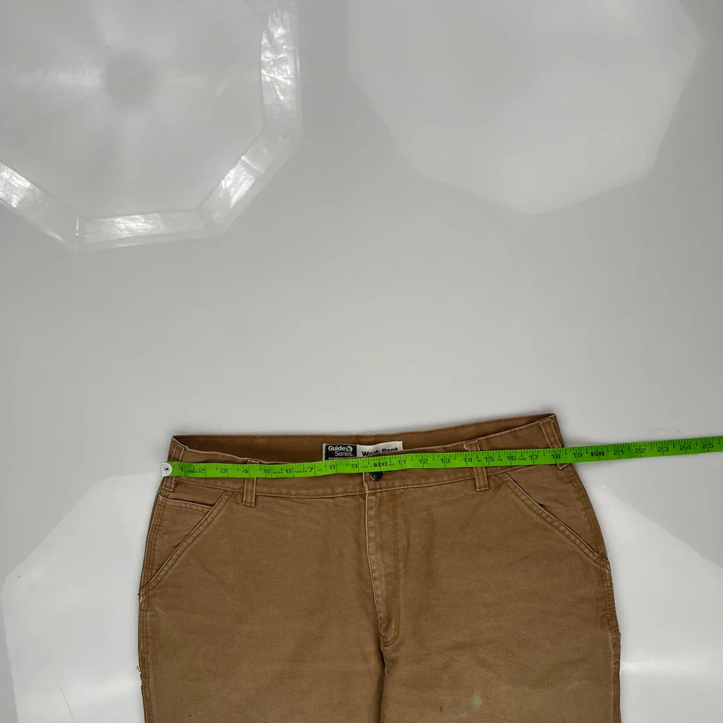 Guide Series Carpenter Pants - 36W 28L Brown Cotton - Image 3