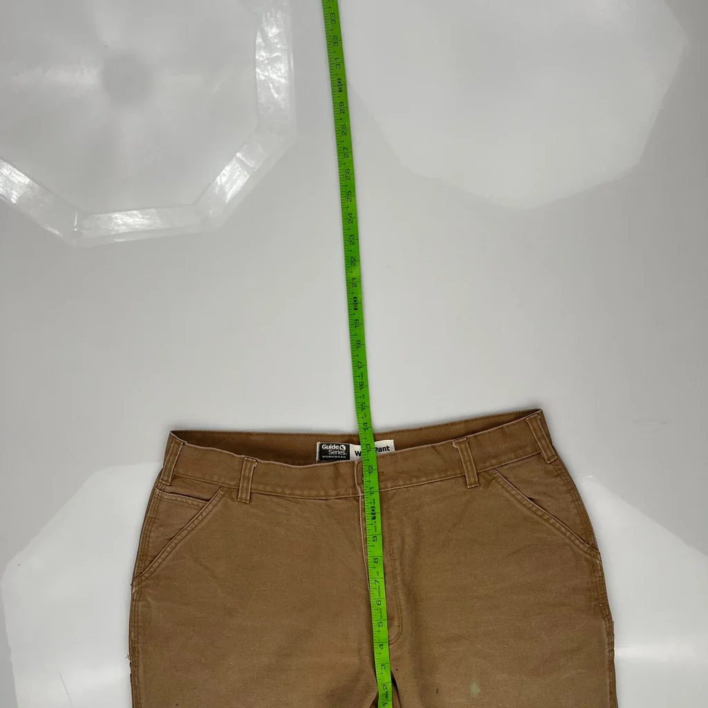 Guide Series Carpenter Pants - 36W 28L Brown Cotton - Image 4