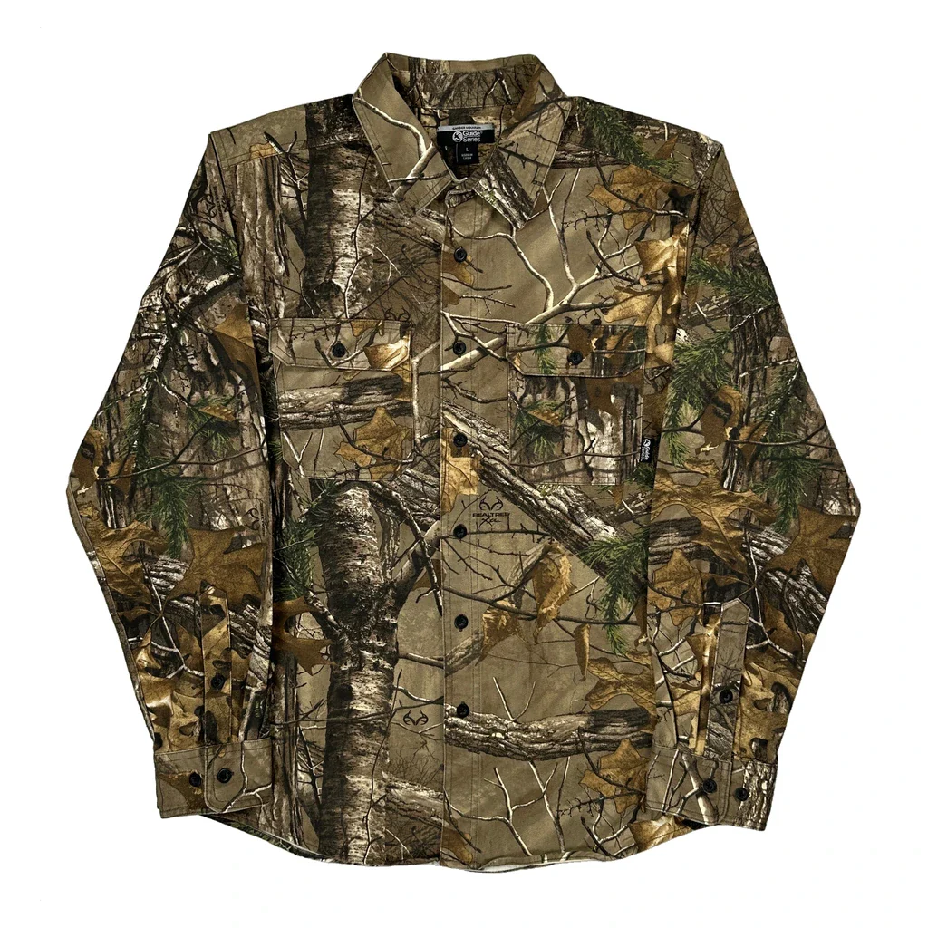 Guide Series Camo Shirt - Large Camo Cotton