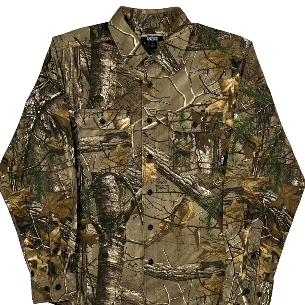 Guide Series Camo Shirt - Large Camo Cotton - Image 5