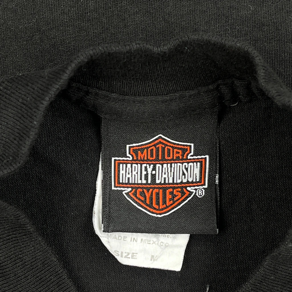 Gulf Coast Hd New Port Richey Fl Harley Davidson Vest - Medium Black Cotton - Image 3