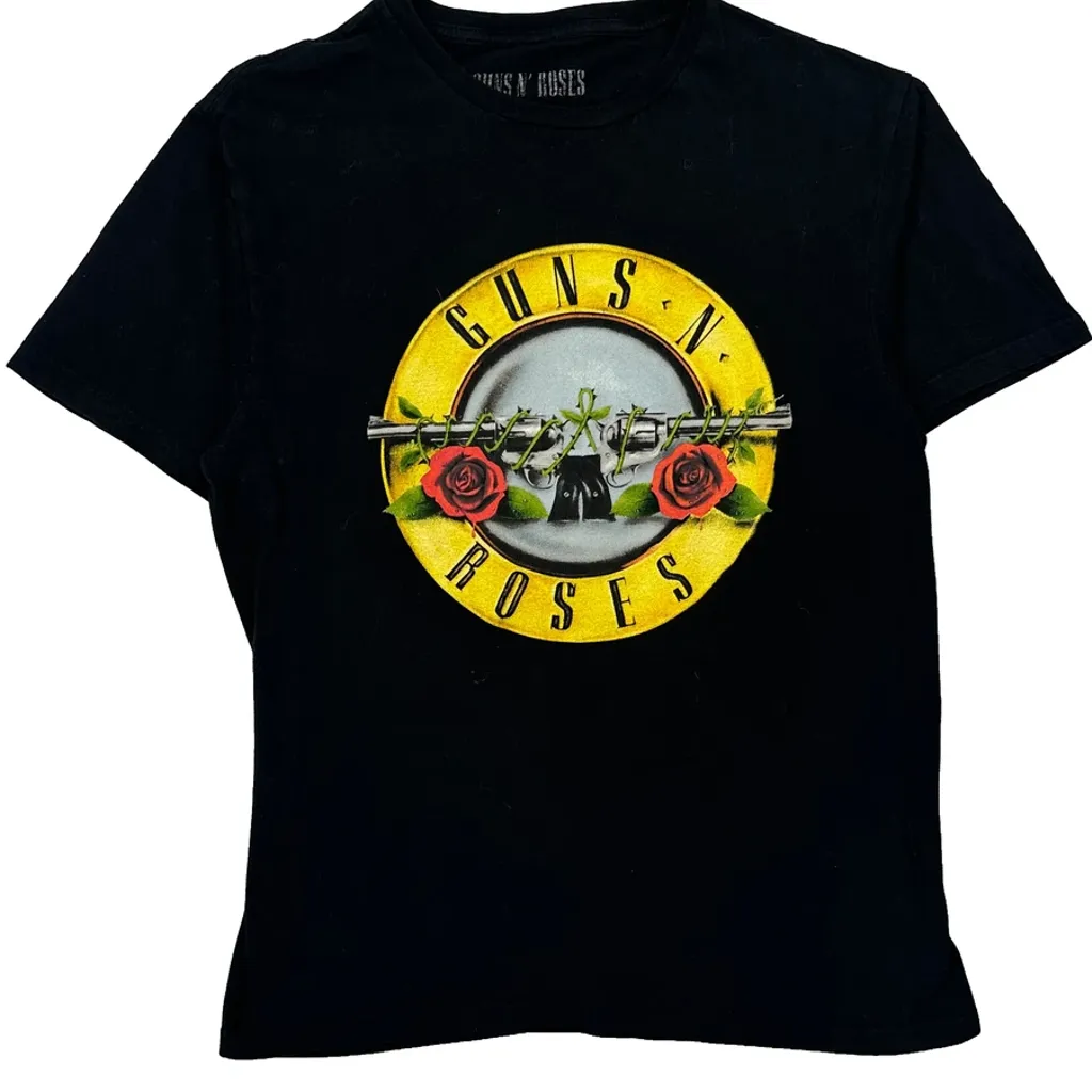 Guns N Roses Guns N Roses Band T-Shirt - Medium Black Cotton - Image 5