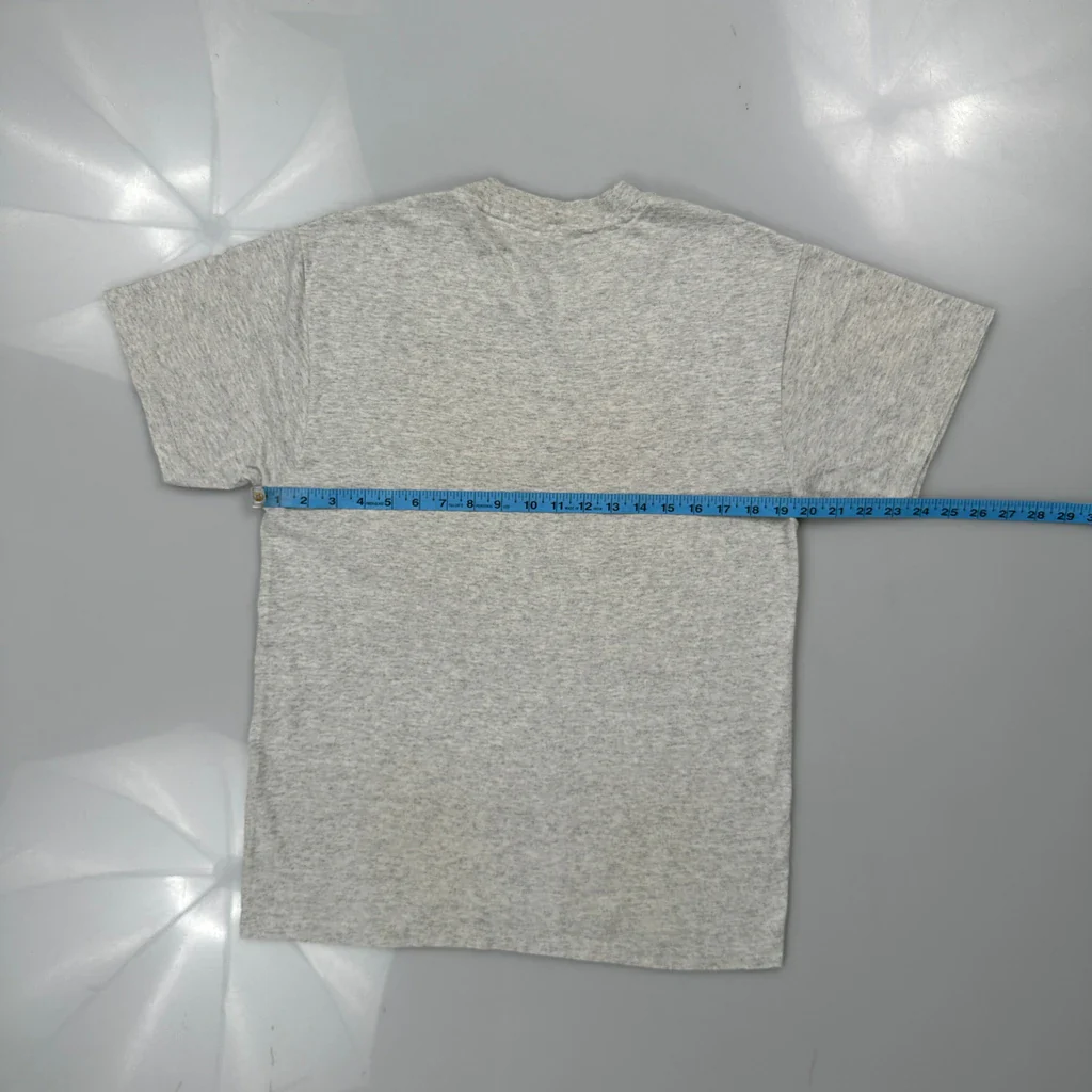 Hagerstown Ymca Basketball Unbranded Graphic T-Shirt - Small Grey Cotton - Image 3