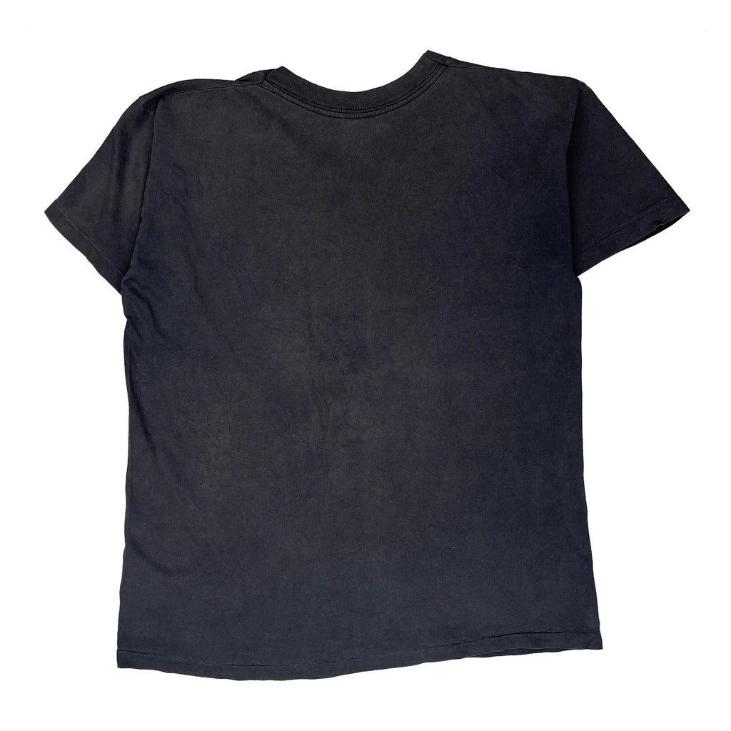 Haida Spirit Mask Richmond Single Stitch T-Shirt - Large Black Cotton - Image 2