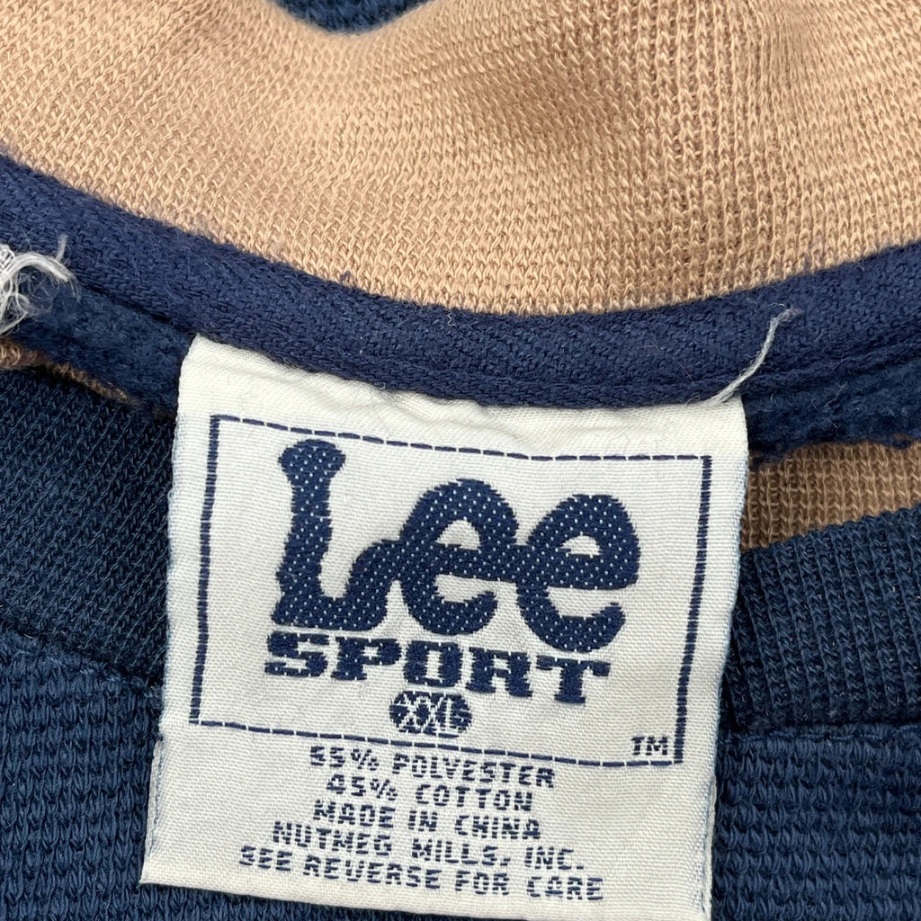 Hall Of Fame Lee Sport Graphic Sweatshirt - 2XL Navy Polyester Blend - Image 3