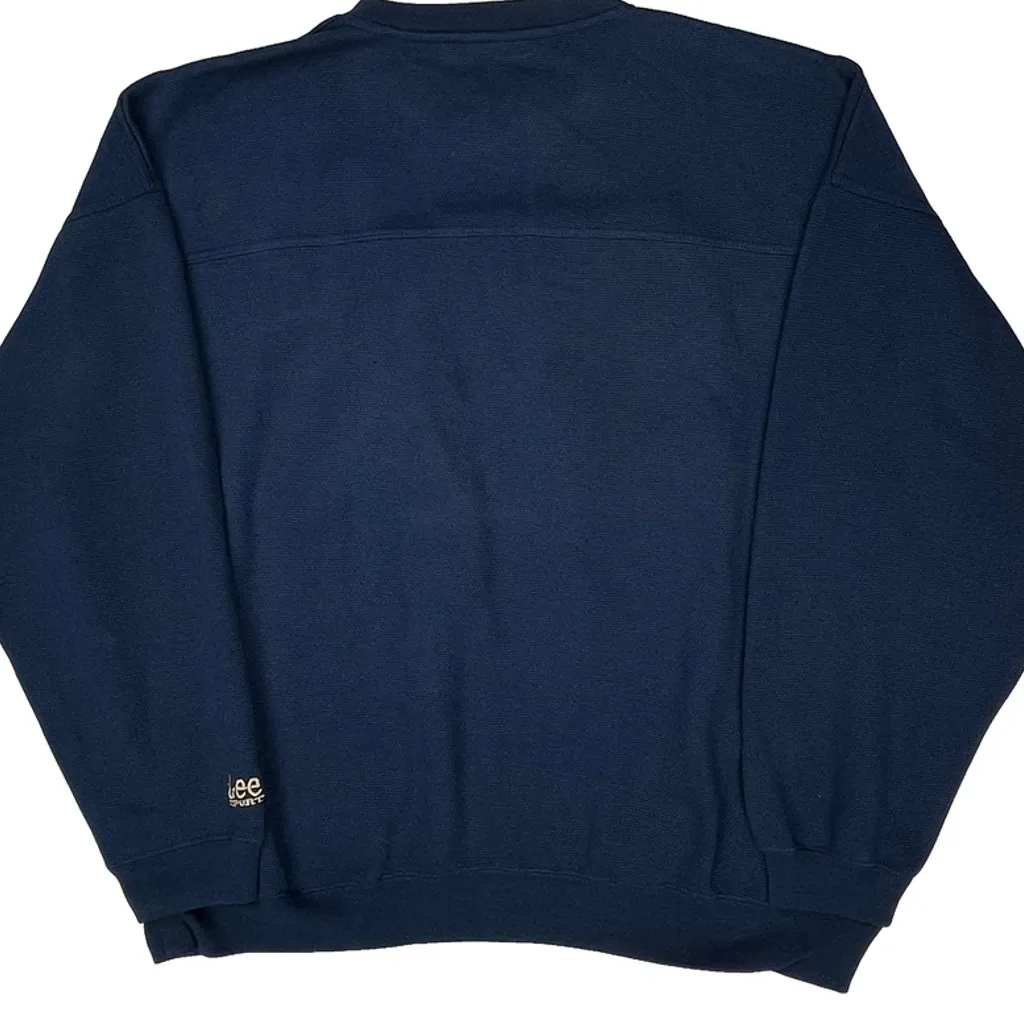 Hall Of Fame Lee Sport Graphic Sweatshirt - 2XL Navy Polyester Blend - Image 7