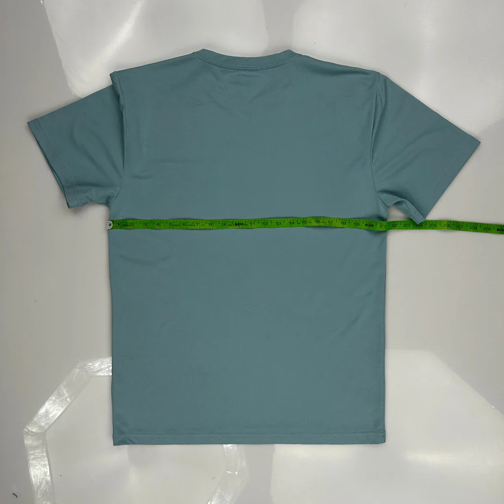 Hanes T-Shirt - Medium Blue Cotton - Image 3