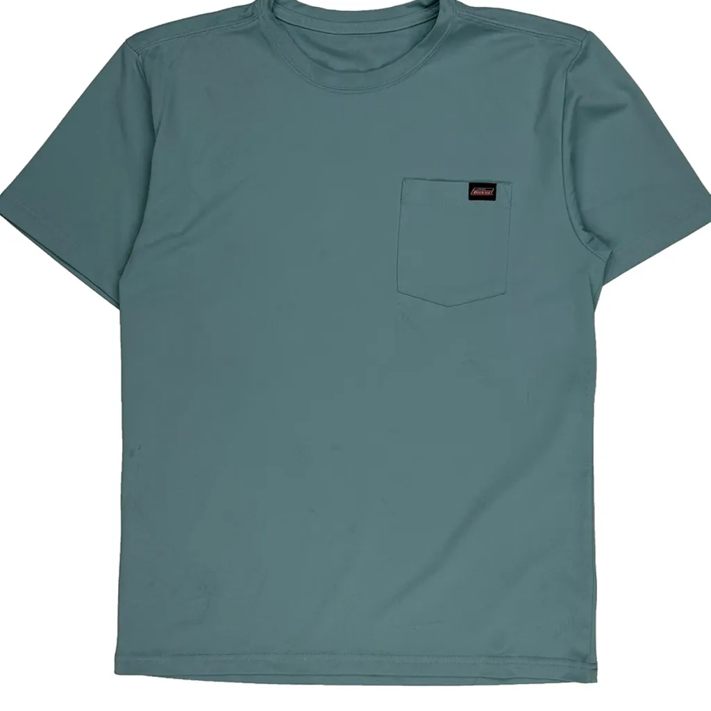 Hanes T-Shirt - Medium Blue Cotton - Image 4