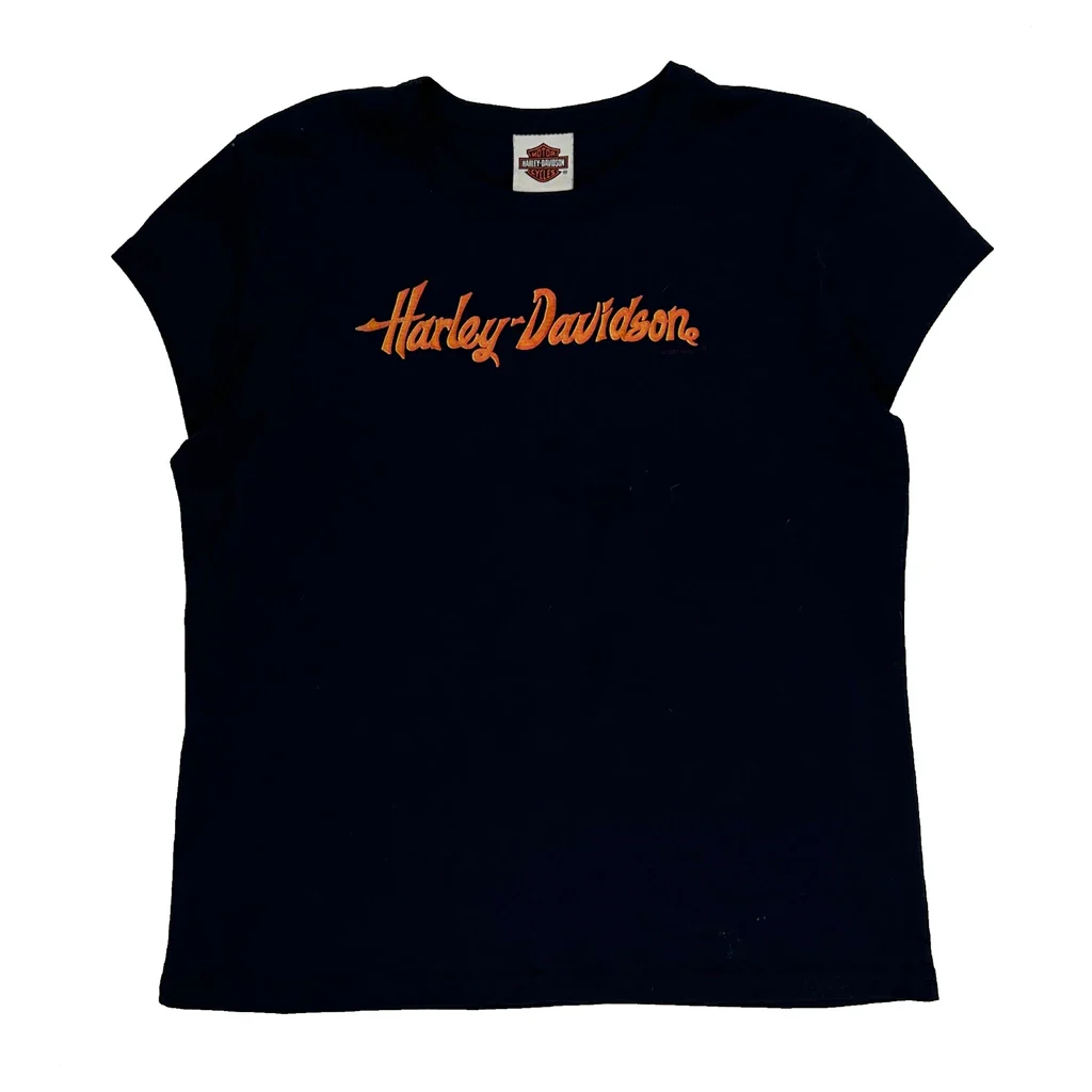 Hannum'S Media, Pa Harley Davidson Graphic T-Shirt - XL Black Cotton