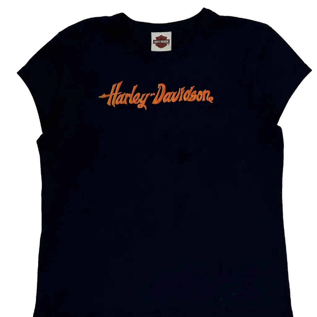 Hannum'S Media, Pa Harley Davidson Graphic T-Shirt - XL Black Cotton - Image 4