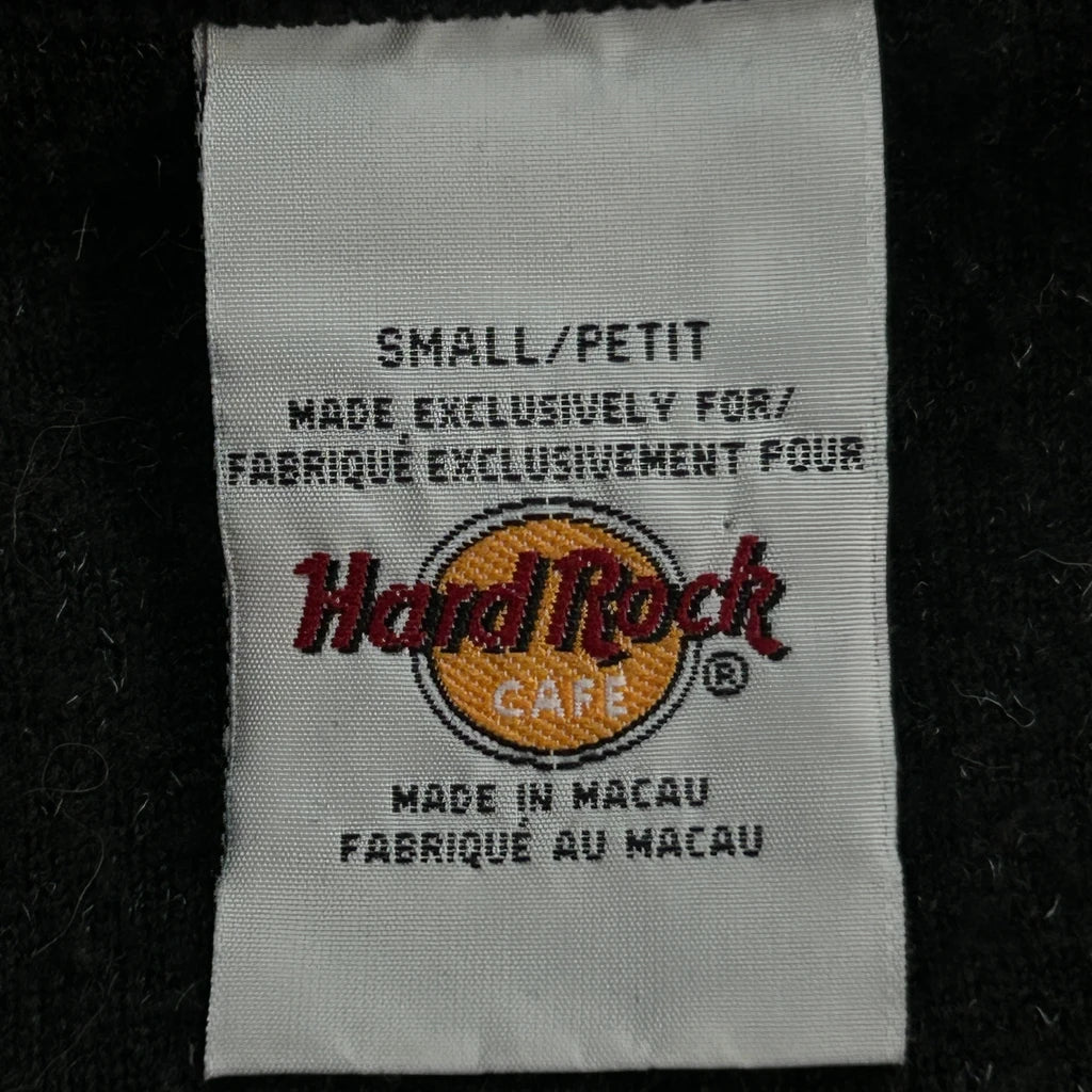 Hard Rock Cafe Snap T Fleece - Small Black Polyester - Image 3