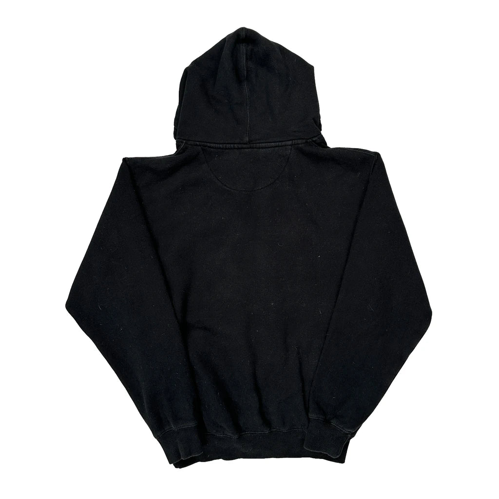 Hard Rock Cafe Graphic Hoodie - Medium Black Cotton Blend - Image 2