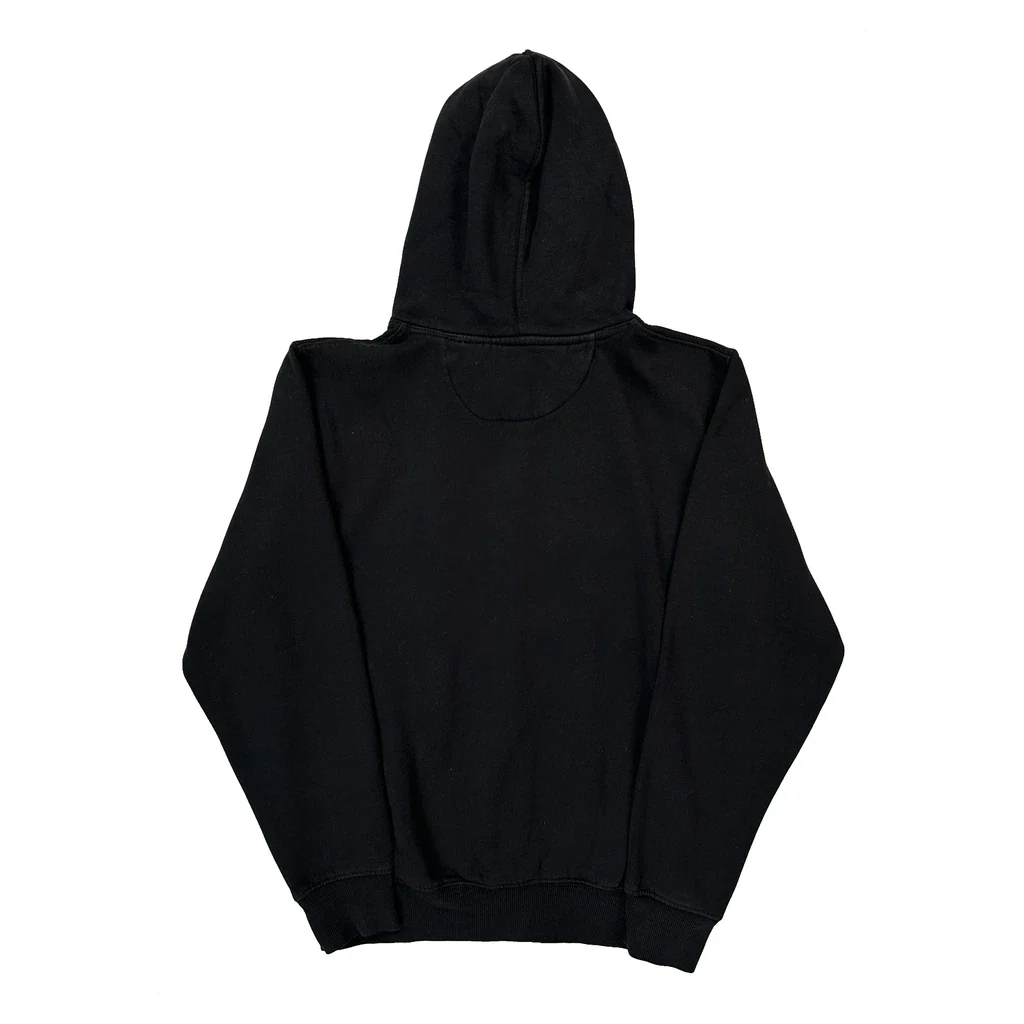 Hard Rock Cafe Graphic Hoodie - Medium Black Cotton Blend - Image 2