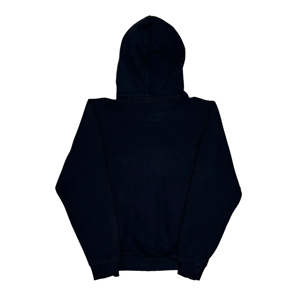Hard Rock Cafe Graphic Hoodie - Medium Black Cotton Blend - Image 2