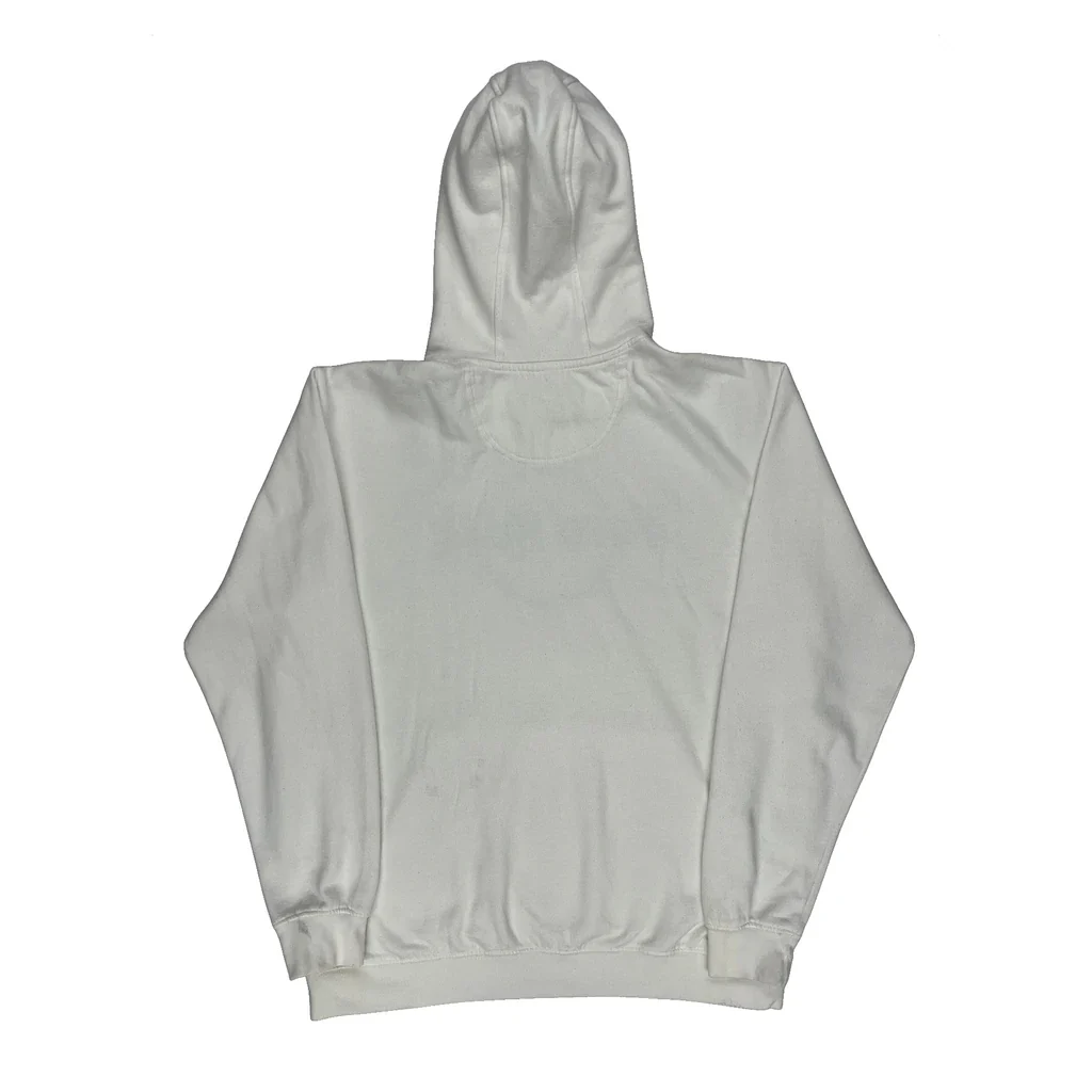 Hard Rock Cafe Hoodie - Large White Cotton Blend - Image 2