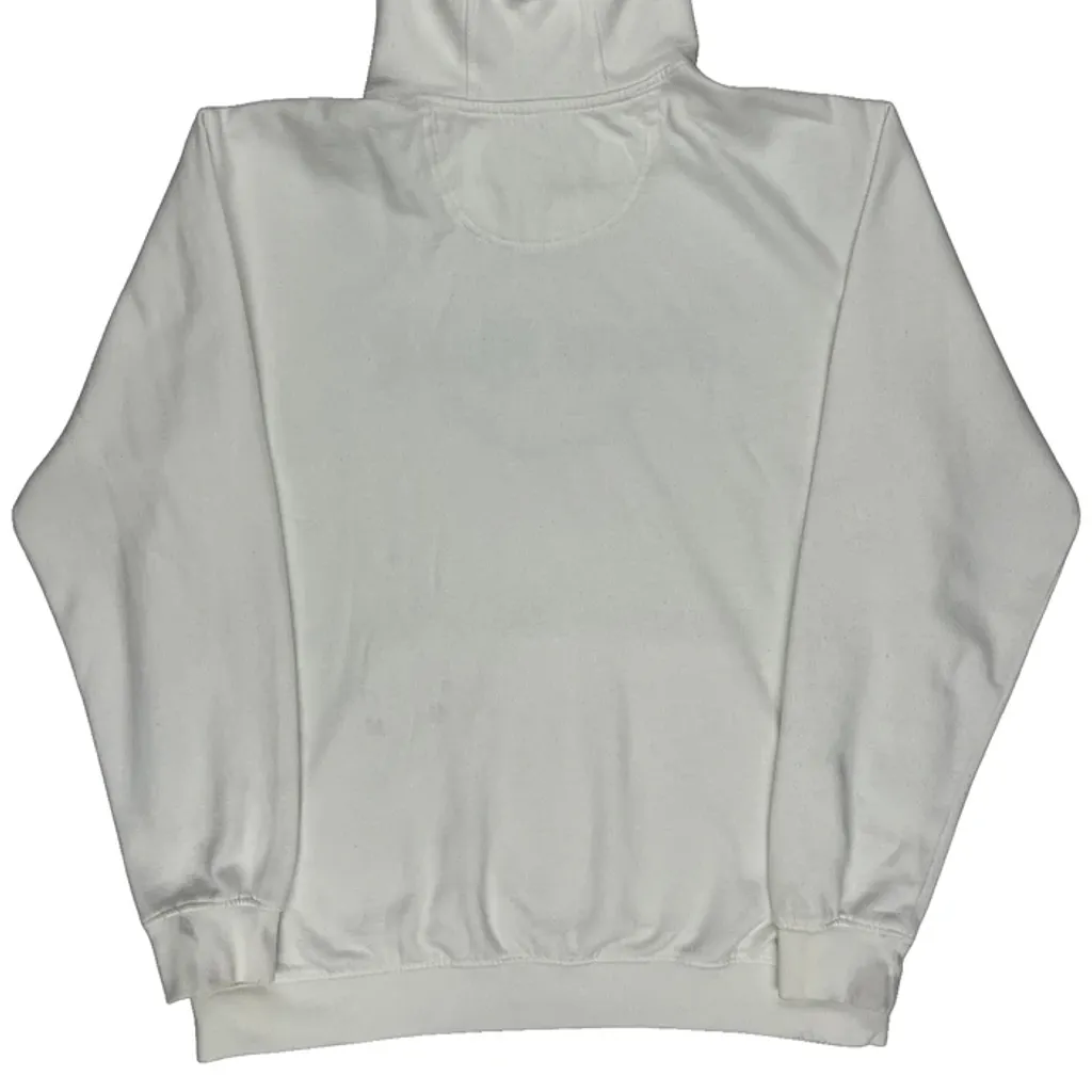 Hard Rock Cafe Hoodie - Large White Cotton Blend - Image 6