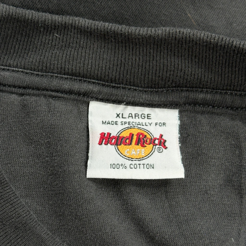 Hard Rock Cafe Band T-Shirt - XL Black Cotton - Image 3